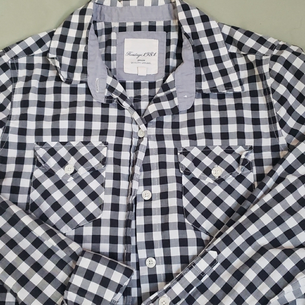 Plaid Button Down